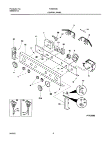 07 - Control Panel parts for Frigidaire Washer Dryer Combo FLSE72GCSC from AppliancePartsPros.com
