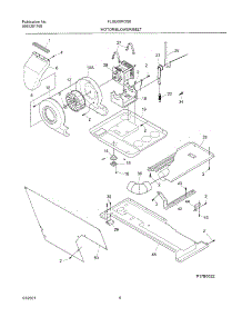 05 - Dry Mtr,Belt parts for Frigidaire Washer Dryer Combo FLSE60RGS0 from AppliancePartsPros.com