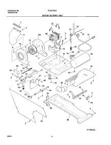 05 - Motor / Blower / Belt parts for Frigidaire Washer Dryer Combo FLSG72GCSD from AppliancePartsPros.com