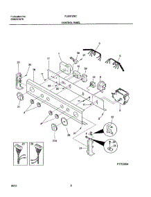 07 - Control Panel parts for Frigidaire Washer Dryer Combo FLSG72GCSD from AppliancePartsPros.com
