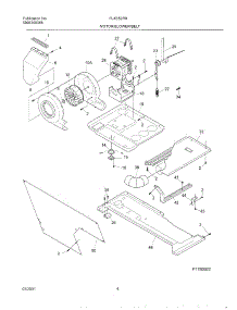 05 - Dry Mtr,Belt parts for Frigidaire Washer Dryer Combo FLXE52RBS9 from AppliancePartsPros.com