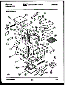 06 - Body Parts parts for Frigidaire Oven GPG94BL0 from AppliancePartsPros.com