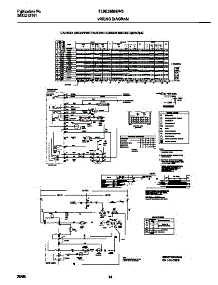 08 - 131672500 Wiring Diagram parts for Frigidaire Washer Dryer Combo FLXE6960EW0 from AppliancePartsPros.com