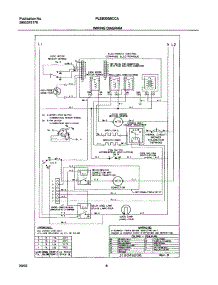 08 - Wiring Diagram parts for Frigidaire Oven PLEB30S8CCA from AppliancePartsPros.com