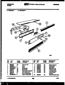 04 - Control Panel Parts parts for Frigidaire Oven REG74BFB1 from AppliancePartsPros.com