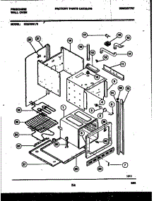 05 - Body Parts parts for Frigidaire Oven REG78WL3 from AppliancePartsPros.com