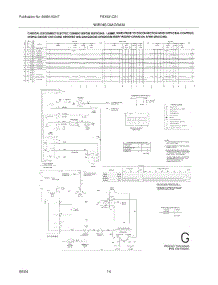 14 - Wiring Diagram parts for Frigidaire Washer Dryer Combo FGX831CS1 from AppliancePartsPros.com