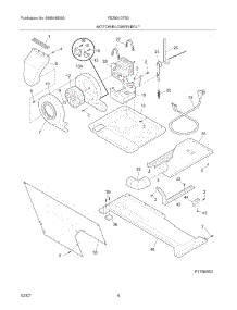 05 - Motor / Blower / Belt parts for Frigidaire Washer Dryer Combo FEZ831CFS0 from AppliancePartsPros.com