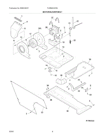 05 - Motor / Blower / Belt parts for Frigidaire Washer Dryer Combo FLEB8200DS0 from AppliancePartsPros.com
