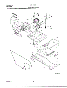 04 - Motor / Blower / Belt parts for Frigidaire Washer Dryer Combo FLEB43RGS0 from AppliancePartsPros.com