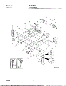 06 - Control Panel parts for Frigidaire Washer Dryer Combo FLEB43RGS0 from AppliancePartsPros.com