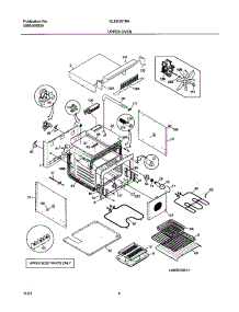 05 - Upper Oven parts for Frigidaire Oven GLEB30T8ABA from AppliancePartsPros.com