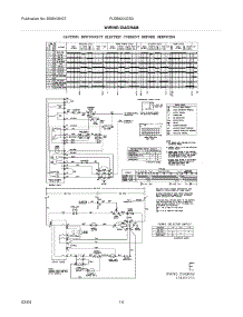 14 - Wiring Diagram parts for Frigidaire Washer Dryer Combo FLEB8200DS0 from AppliancePartsPros.com