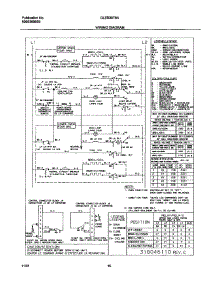 10 - Wiring Diagram parts for Frigidaire Oven GLEB30T8ABA from AppliancePartsPros.com