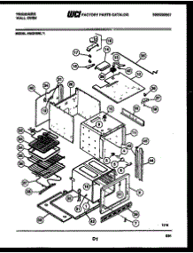 04 - Body Parts parts for Frigidaire Oven REG75WL1 from AppliancePartsPros.com