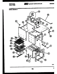 04 - Body Parts parts for Frigidaire Oven REG78WLB1 from AppliancePartsPros.com