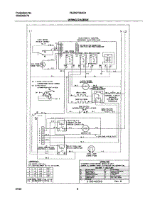 08 - Wiring Diagram parts for Frigidaire Oven PLEB27S8ACA from AppliancePartsPros.com