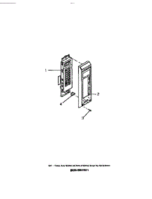 06 - Microwave Control Panel parts for Frigidaire Oven REM77BCB1 from AppliancePartsPros.com