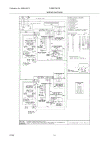 10 - Wiring Diagram parts for Frigidaire Oven PLEB30T9DCB from AppliancePartsPros.com