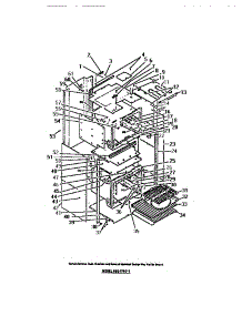 08 - Oven Liner, Heating Elements, Panel parts for Frigidaire Oven REG77BCB1 from AppliancePartsPros.com