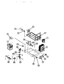 07 - Oven Fan, Motor parts for Frigidaire Oven REM77BL4 from AppliancePartsPros.com
