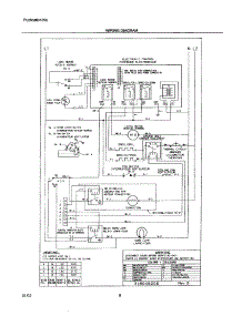 08 - Wiring Diagram parts for Frigidaire Oven PLEB30S8ACB from AppliancePartsPros.com
