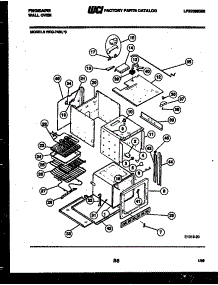 04 - Body Parts parts for Frigidaire Oven REG74BLB0 from AppliancePartsPros.com