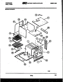 04 - Body Parts parts for Frigidaire Oven RG74BF2 from AppliancePartsPros.com