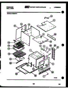 04 - Body Parts parts for Frigidaire Oven RG94BFB0 from AppliancePartsPros.com