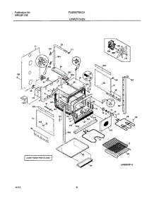 07 - Lower Oven parts for Frigidaire Oven PLEB30T8ACA from AppliancePartsPros.com
