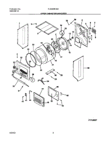 03 - Dry Cab,Drm,Htr parts for Frigidaire Washer Dryer Combo FLEB43RGS2 from AppliancePartsPros.com