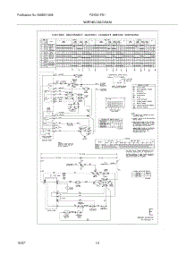 14 - Wiring Diagram parts for Frigidaire Washer Dryer Combo FGX831FS1 from AppliancePartsPros.com