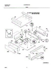03 - Body parts for Frigidaire Warming Drawer PLEW30S3CCA from AppliancePartsPros.com