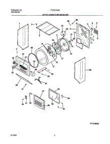 03 - Dry Cab,Drm,Htr parts for Frigidaire Washer Dryer Combo FEZ831AS0 from AppliancePartsPros.com