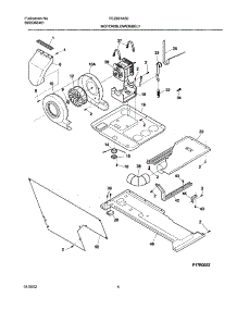 05 - Dry Mtr,Belt parts for Frigidaire Washer Dryer Combo FEZ831AS0 from AppliancePartsPros.com