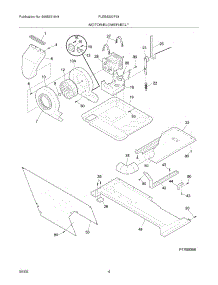 05 - Motor / Blower / Belt parts for Frigidaire Washer Dryer Combo FLEB8200FS4 from AppliancePartsPros.com