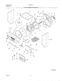 03 - Dry Cab,Drm,Htr parts for Frigidaire Washer Dryer Combo FLSE72GCTB from AppliancePartsPros.com