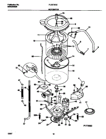06 - Motor / Tub parts for Frigidaire Washer Dryer Combo FLSE72GCS6 from AppliancePartsPros.com