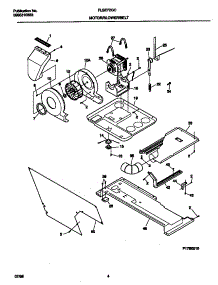 03 - Dryer Motor parts for Frigidaire Washer Dryer Combo FLSE72GCS9 from AppliancePartsPros.com