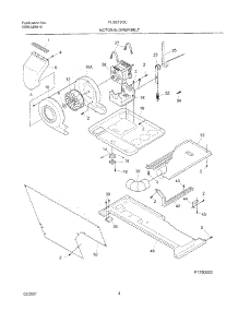 05 - Dry Mtr,Belt parts for Frigidaire Washer Dryer Combo FLSE72GCTB from AppliancePartsPros.com
