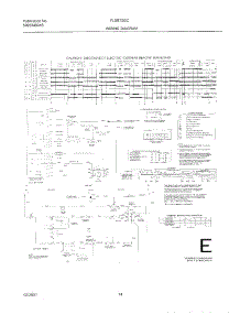 14 - 131993300 Wiring Diagram parts for Frigidaire Washer Dryer Combo FLSE72GCTB from AppliancePartsPros.com