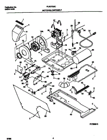 03 - Dryer Mtr parts for Frigidaire Washer Dryer Combo FLSG72GCT8 from AppliancePartsPros.com