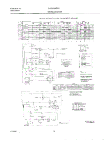 14 - 131988900 Wiring Diagram parts for Frigidaire Washer Dryer Combo FLXE6960EW2 from AppliancePartsPros.com