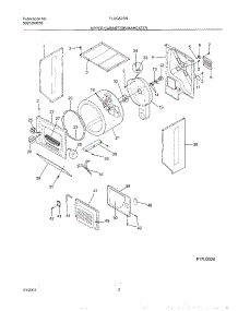 03 - Dry Cab,Drm,Htr parts for Frigidaire Washer Dryer Combo FLXG52RBS8 from AppliancePartsPros.com