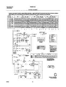 14 - Wiring Diagram parts for Frigidaire Washer Dryer Combo FEZ831AS2 from AppliancePartsPros.com