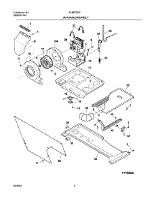 05 - Dry Mtr,Belt parts for Frigidaire Washer Dryer Combo FLSE72GCTC from AppliancePartsPros.com