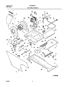 05 - Dry Mtr,Belt parts for Frigidaire Washer Dryer Combo FLSG60RGS1 from AppliancePartsPros.com