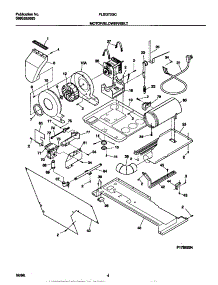 03 - Motor / Blower / Belt parts for Frigidaire Washer Dryer Combo FLSG72GCS3 from AppliancePartsPros.com