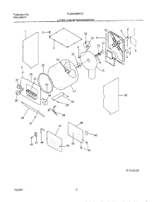 03 - Dry Cab,Drm,Htr parts for Frigidaire Washer Dryer Combo FLSG62MRFS1 from AppliancePartsPros.com