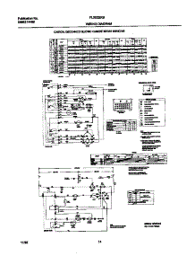 08 - 131779500 Wiring Diagram parts for Frigidaire Washer Dryer Combo FLXE52RBS8 from AppliancePartsPros.com